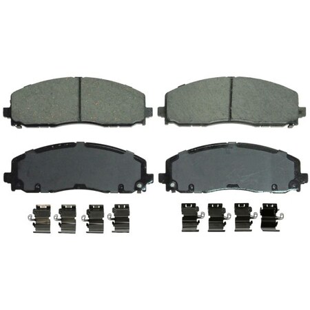 Wagner Brakes Ceramic Disc Pad Set, Zd1589 ZD1589